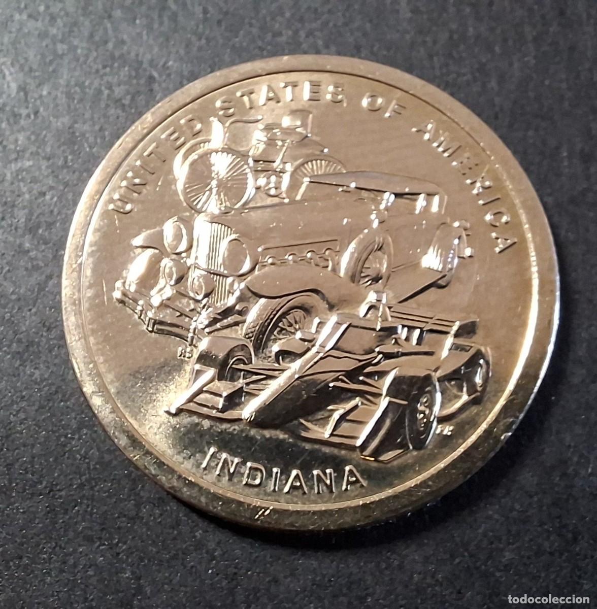 Monedas antiguas de Am&eacute;rica: USA 1$ AMERICAN INNOVATION INDIANA 2023 D KM 783