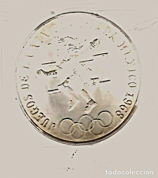 Alte M&uuml;nzen aus Amerika: MONEDA 25 PESOS MEXICO 1968
