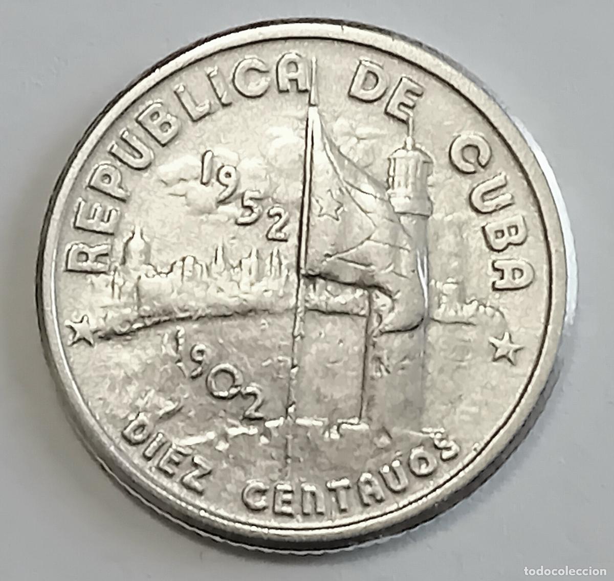 Old Coins of America: MONEDA DE 10 CENTAVOS DE PLATA DE LA REPUBLICA DE CUBA. 1902-1952. VER FOTOS PARA VER DETALLES.