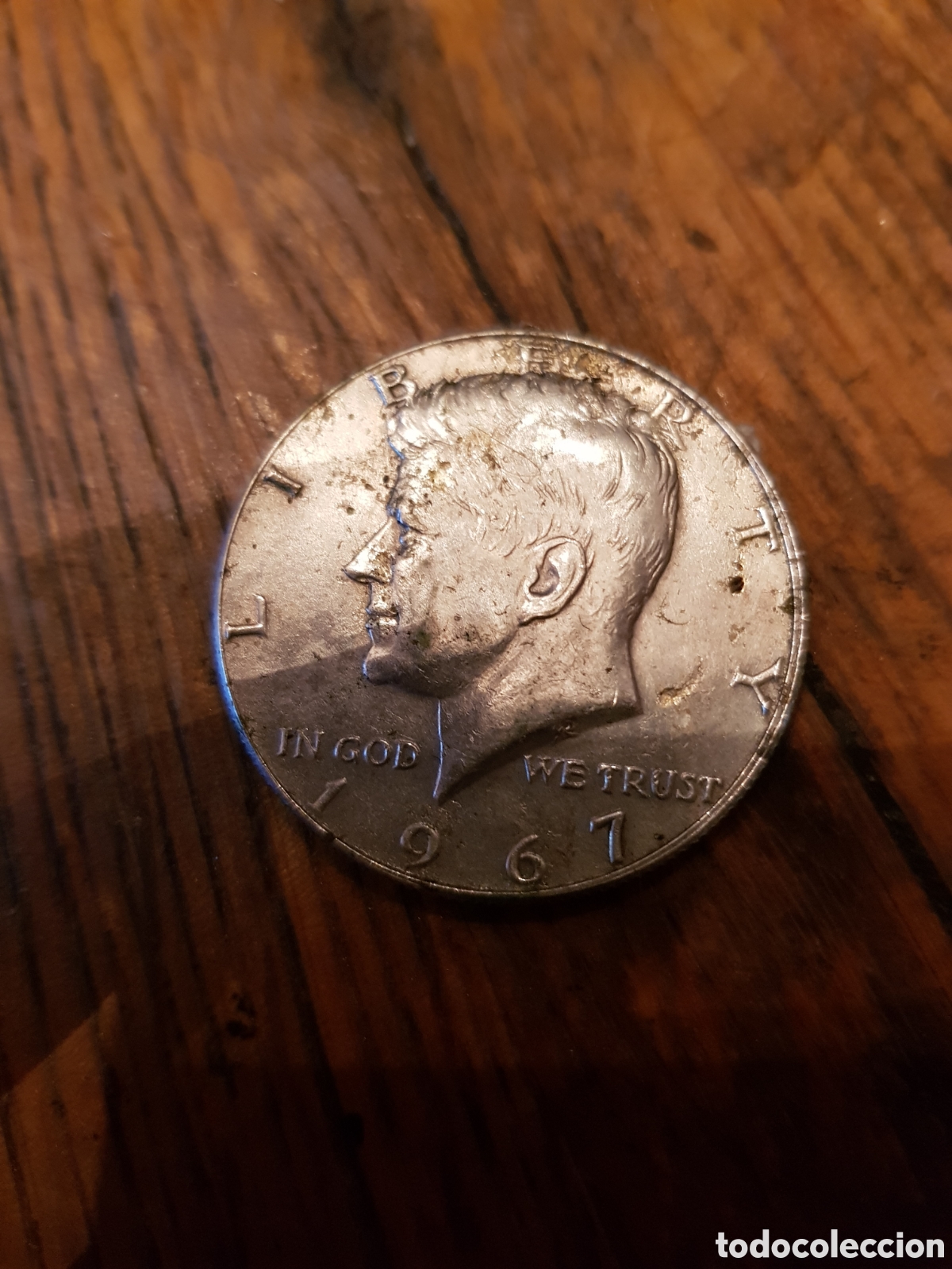 Monedas antiguas de Am&eacute;rica: ANTIGUA MONEDA DE UN DOLAR A&Ntilde;O 1967