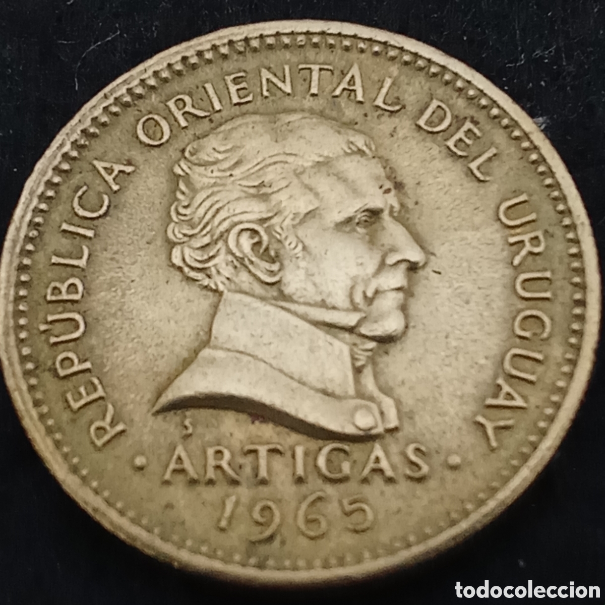 Monete antiche di America: Uruguay 1 peso a&ntilde;o 1965