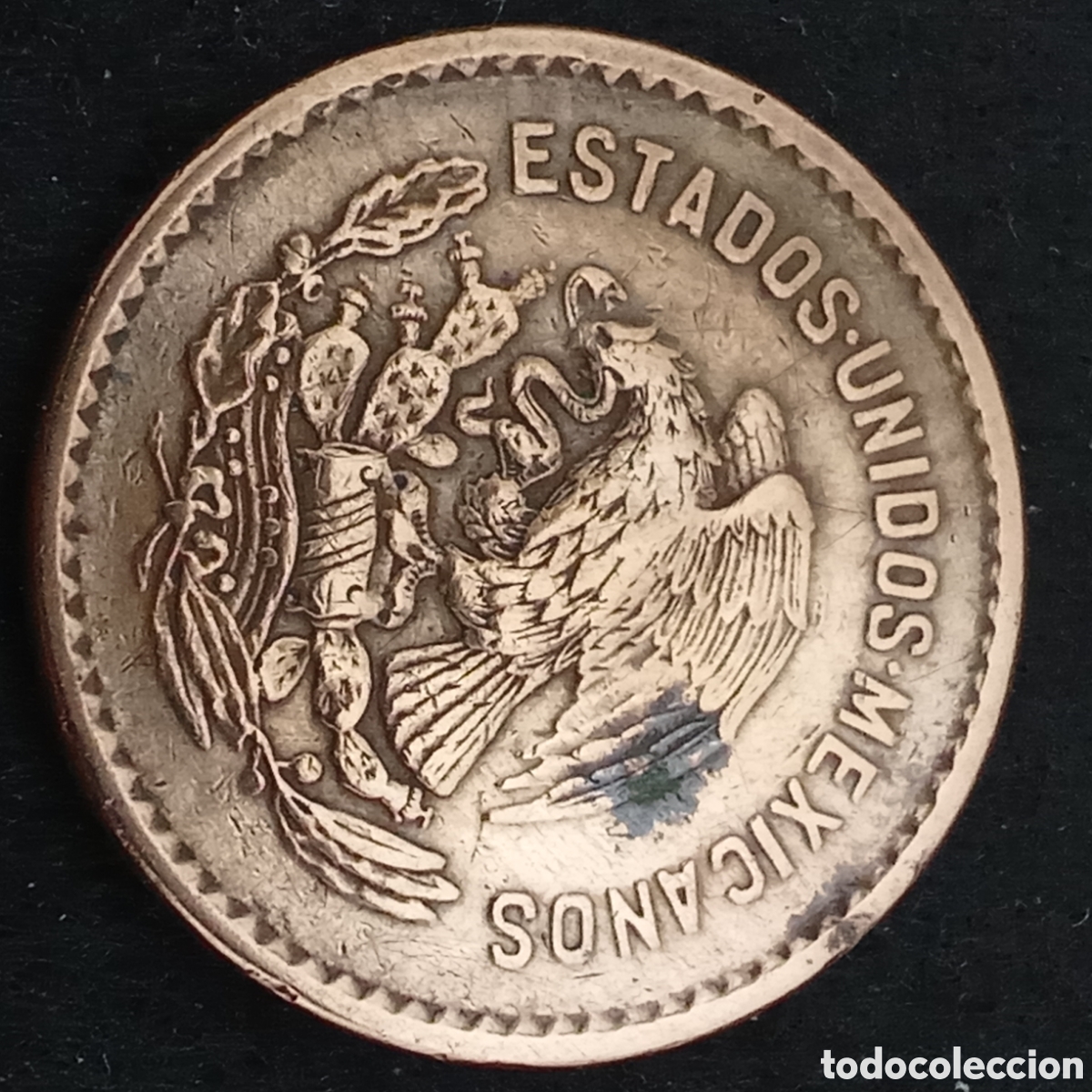 Monedas antiguas de Am&eacute;rica: Mexico 5 centavos a&ntilde;o 1943 - Foto 2