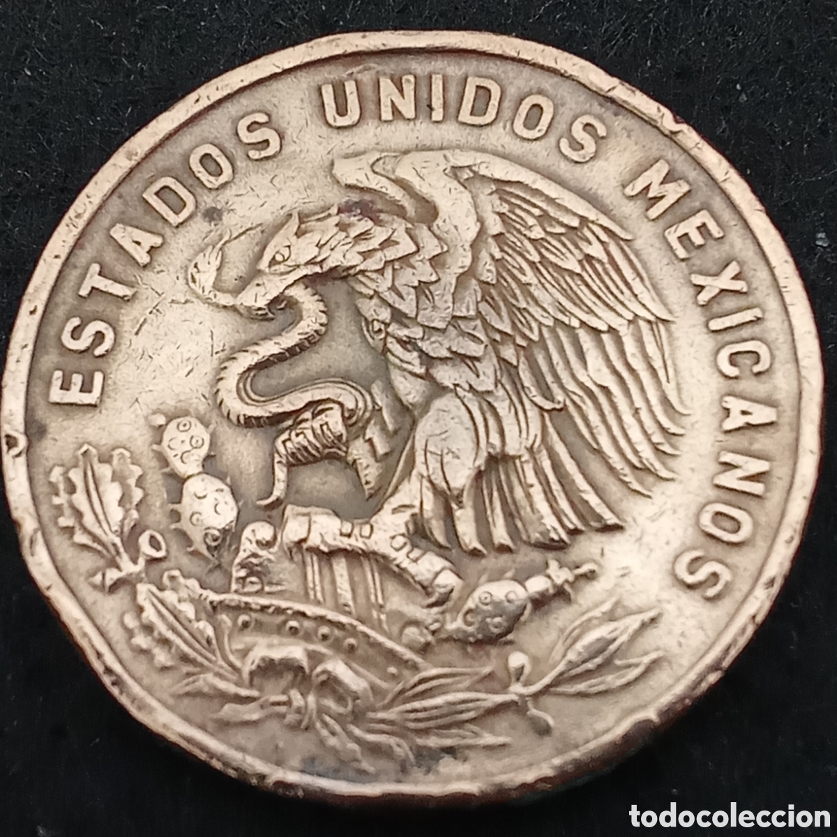 Monedas antiguas de Am&eacute;rica: Mexico 20 centavos a&ntilde;o 1957 - Foto 2