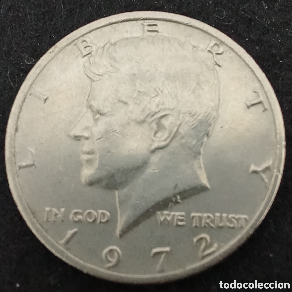 Monete antiche di America: Estados unidos &frac12; dolar a&ntilde;o 1972