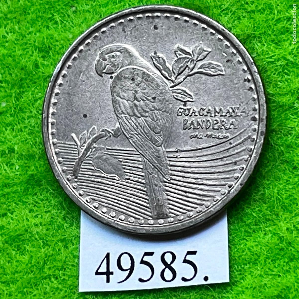 Monedas antiguas de Am&eacute;rica: Colombia 200 pesos 2015, guacamaya bandera