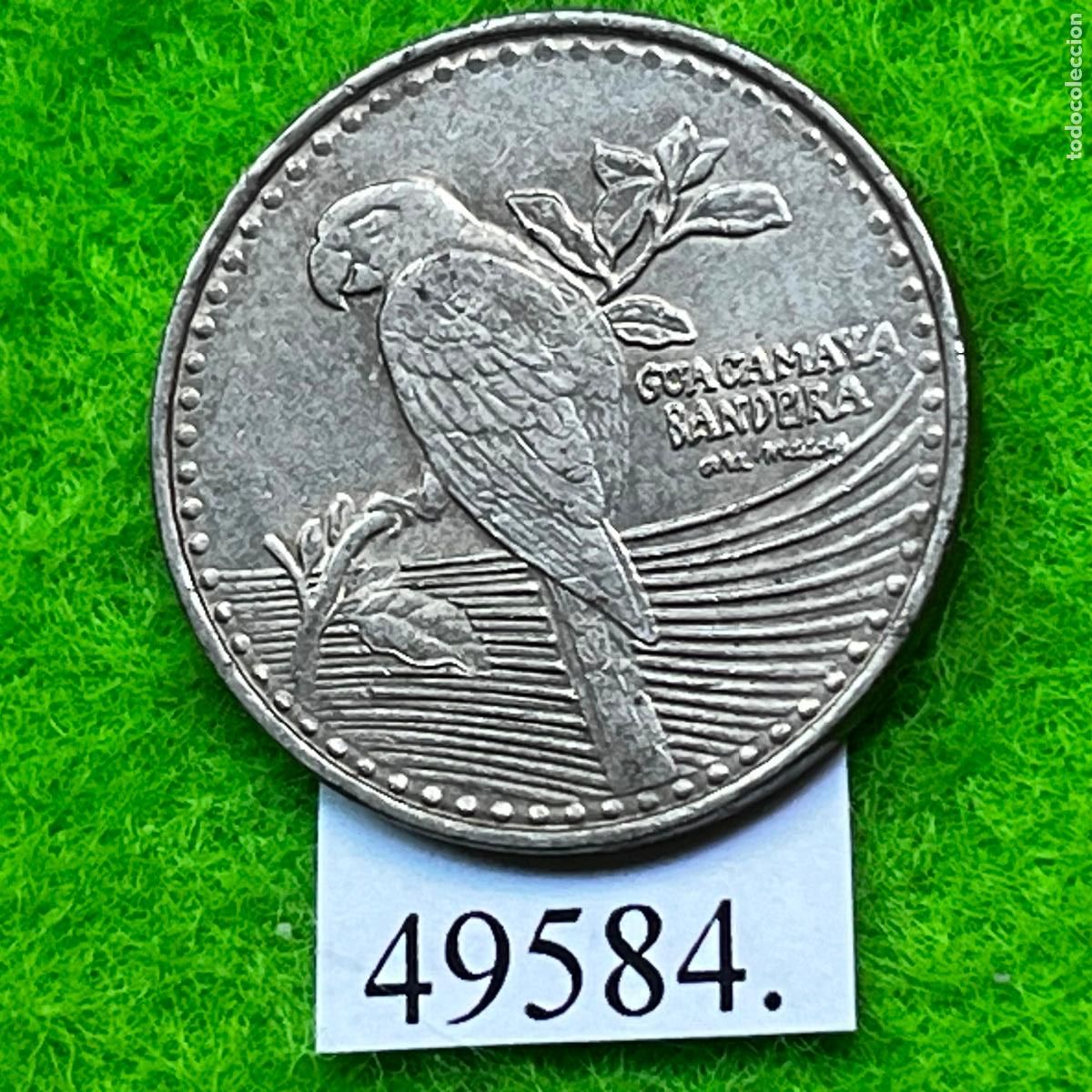 Monedas antiguas de Am&eacute;rica: Colombia 200 pesos 2015, guacamaya bandera