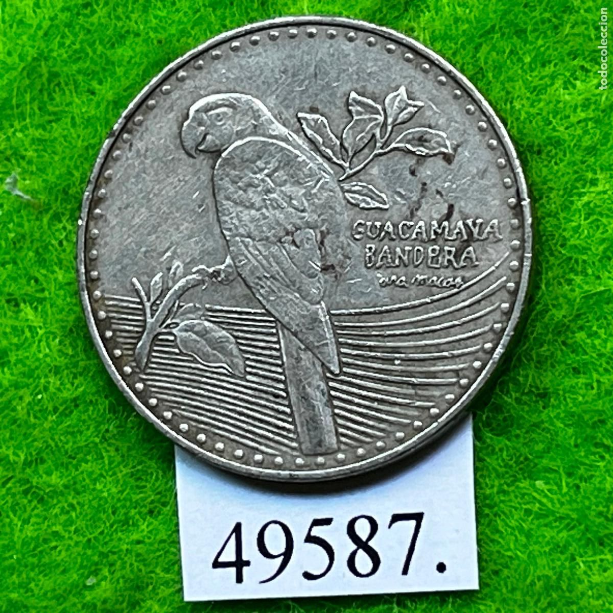 Monedas antiguas de Am&eacute;rica: Colombia 200 pesos 2015, guacamaya bandera