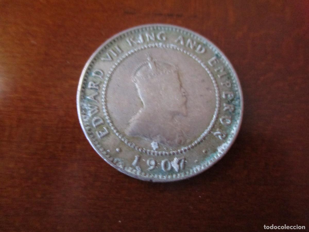 Monete antiche di America: Jamaica - 1/2 penny 1907