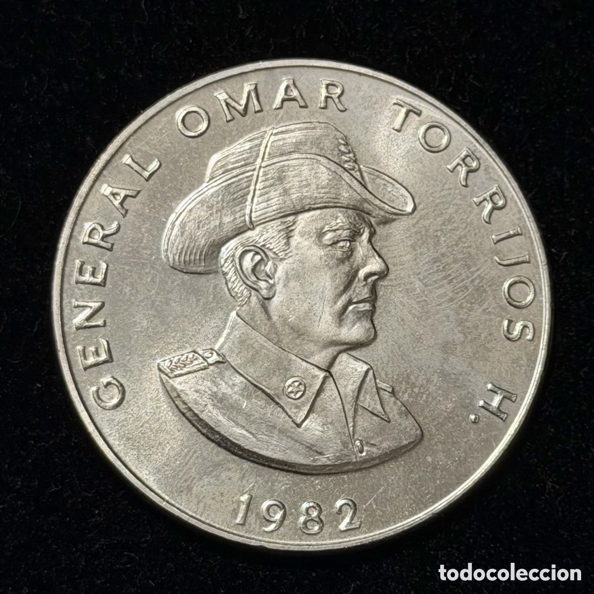 Monedas antiguas de Am&eacute;rica: Moneda Panam&aacute; 1 Balboa 1982 General Torrijos