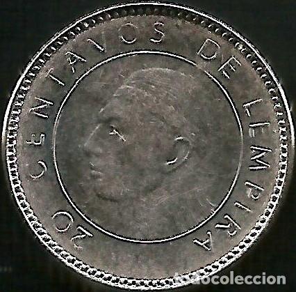 Monete antiche di America: HONDURAS 2019 - 20 CENTAVOS - KM 83a.2 - CIRCULADA