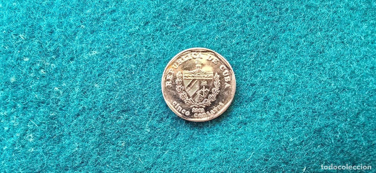 Monedas antiguas de Am&eacute;rica: MONEDA 5 CENTAVOS (2013) CUBA - Foto 1