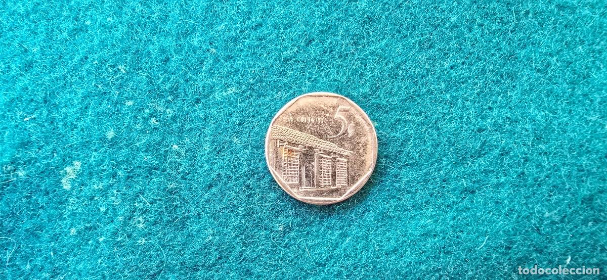 Monedas antiguas de Am&eacute;rica: MONEDA 5 CENTAVOS (2013) CUBA - Foto 2