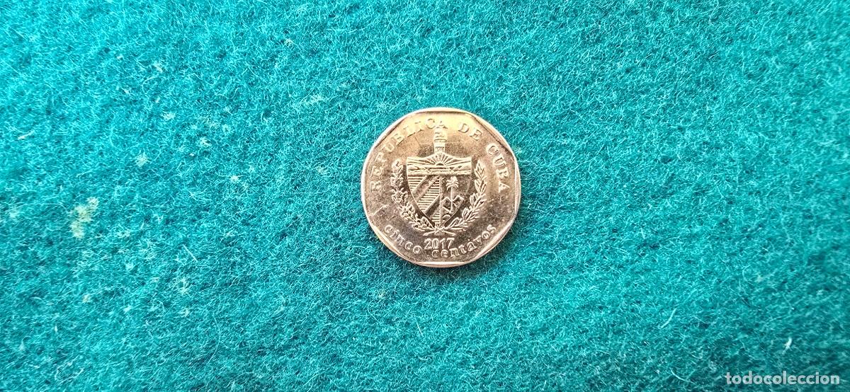 Monedas antiguas de Am&eacute;rica: MONEDA 5 CENTAVOS (2017) CUBA - Foto 1