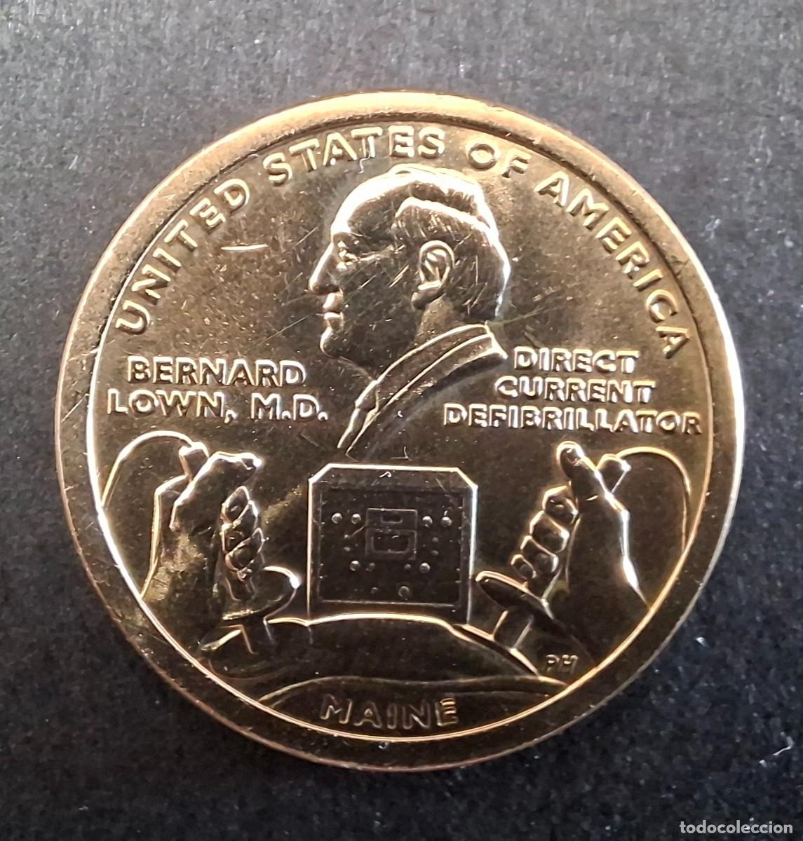 Monedas antiguas de Am&eacute;rica: USA 1 Dollar (American Innovation - Maine) 2024 D KM 797 SC