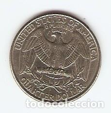 Monedas antiguas de Am&eacute;rica: USA CUARTO DE DOLAR 1995 - Foto 2