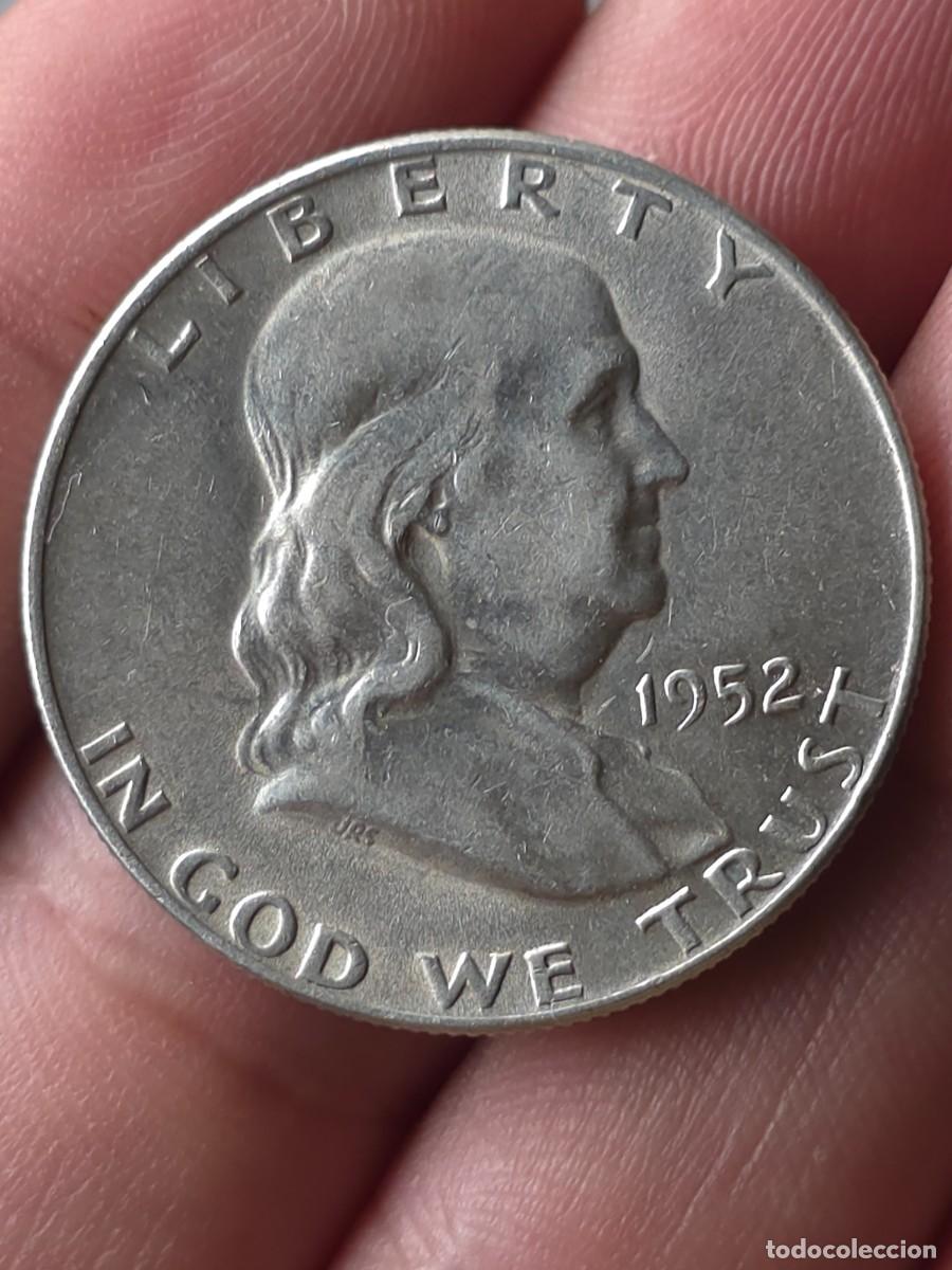 Old Coins of America: Half dollar 1952-D EE.UU