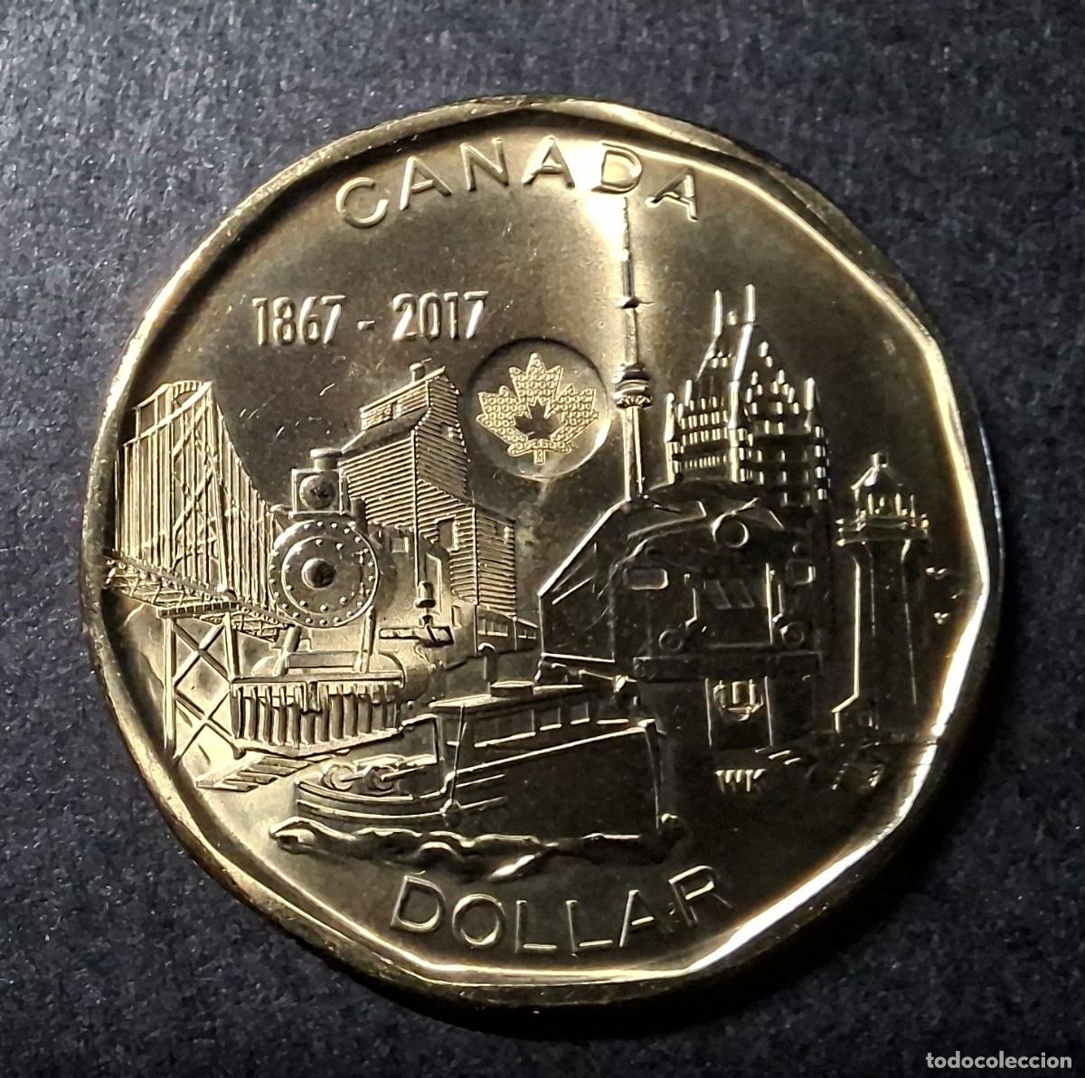 Monedas antiguas de Am&eacute;rica: CANAD&Aacute; 1$ 2017 KM 2314