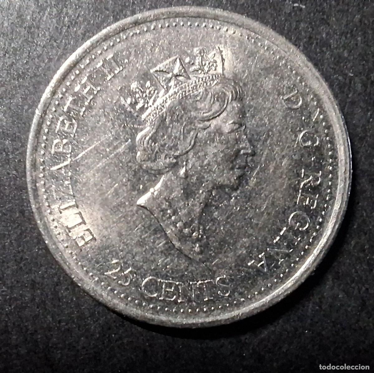 Monedas antiguas de Am&eacute;rica: CANAD&Aacute; 25 Cent 2000 KM 3732 - Foto 2