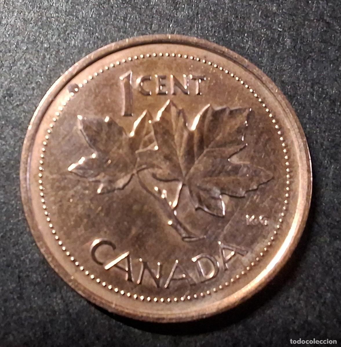 Monedas antiguas de Am&eacute;rica: CANAD&Aacute; 1 Cent 2002 KM 445 - Foto 2