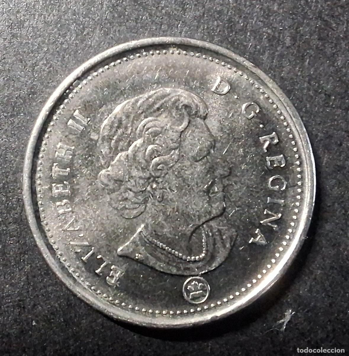 Monedas antiguas de Am&eacute;rica: CANAD&Aacute; 5 Cent 2009 KM 491 - Foto 2