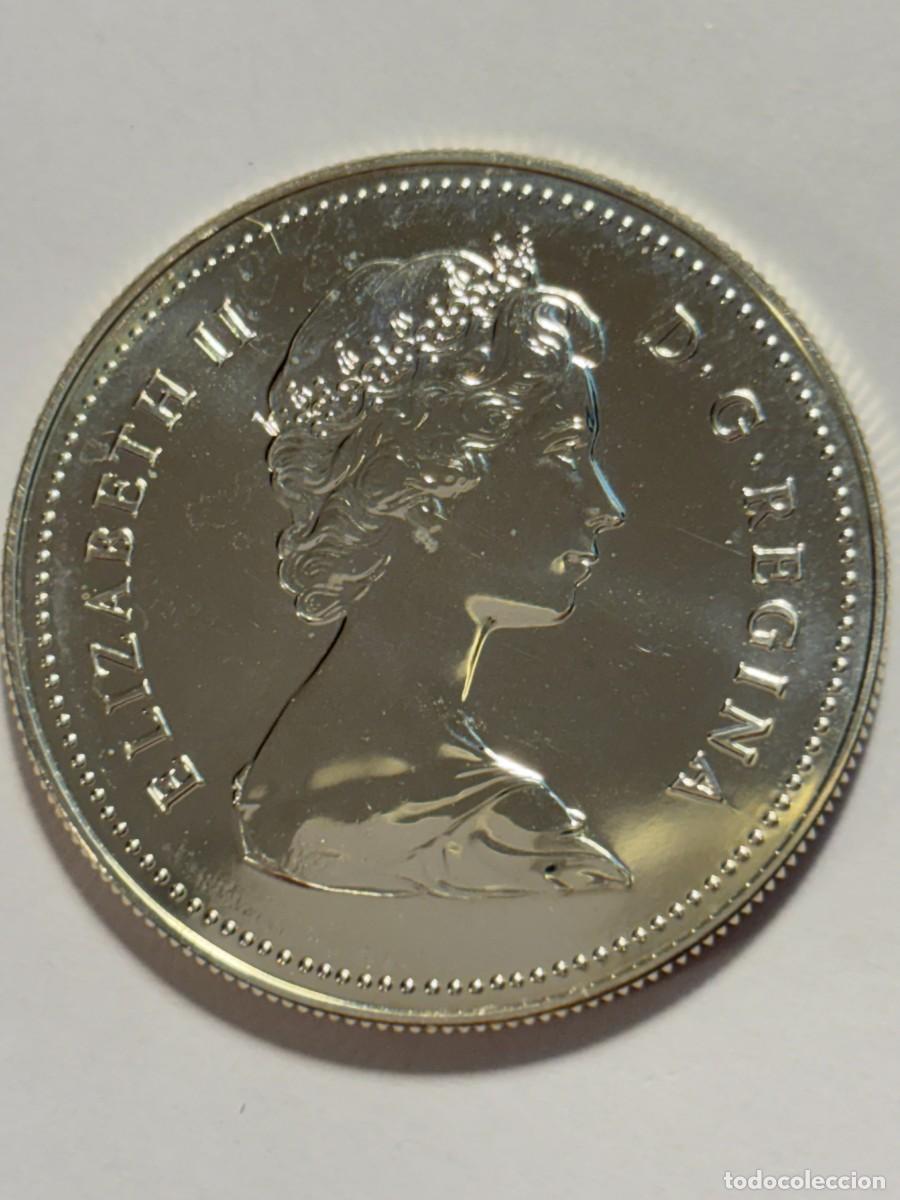 Monedas antiguas de Am&eacute;rica: 1 Dollar - Elizabeth II - Artic Territories 1980 - Canad&aacute;.