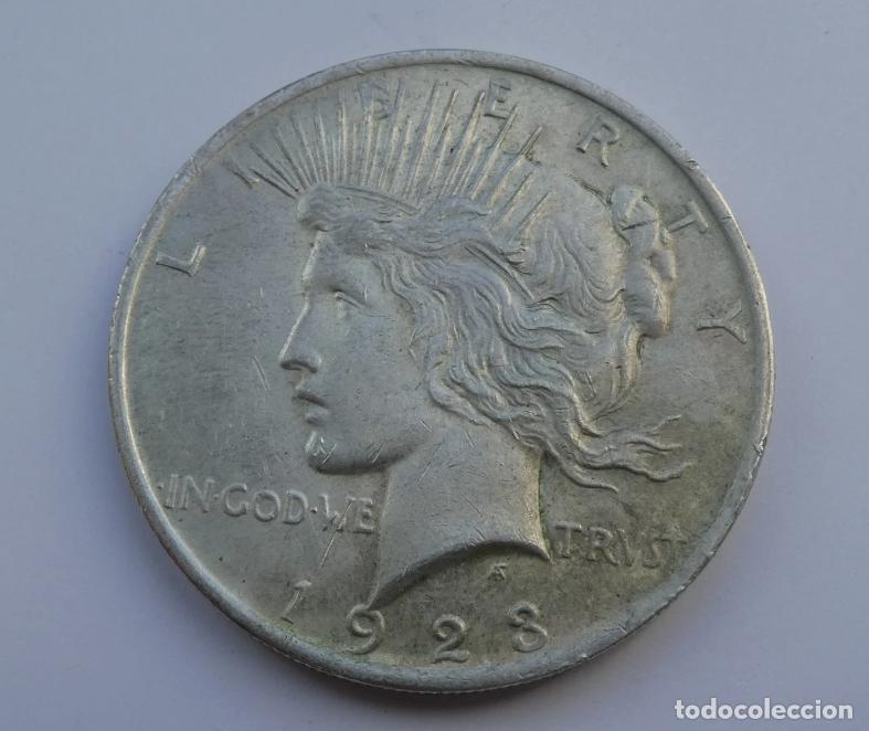 Monedas antiguas de Am&eacute;rica: ESTADOS UNIDOS 1 DOLAR PEACE 1923