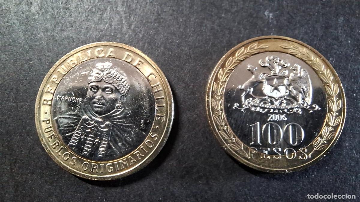 Monete antiche di America: CHILE 100 Pesos 2006
