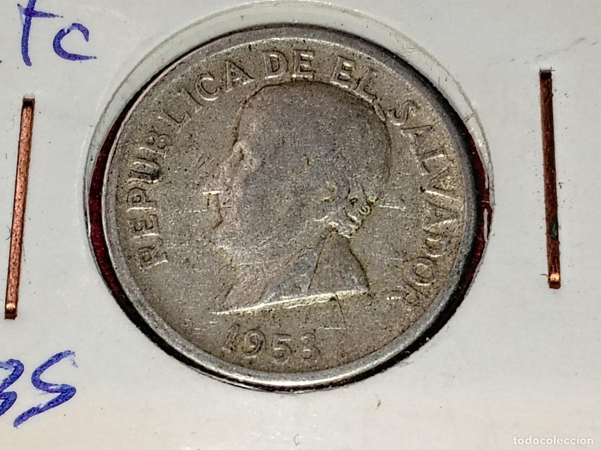 Alte M&uuml;nzen aus Amerika: MONEDA DE PLATA 50 CENTIMOS 1953 EL SALVADOR - KM:138