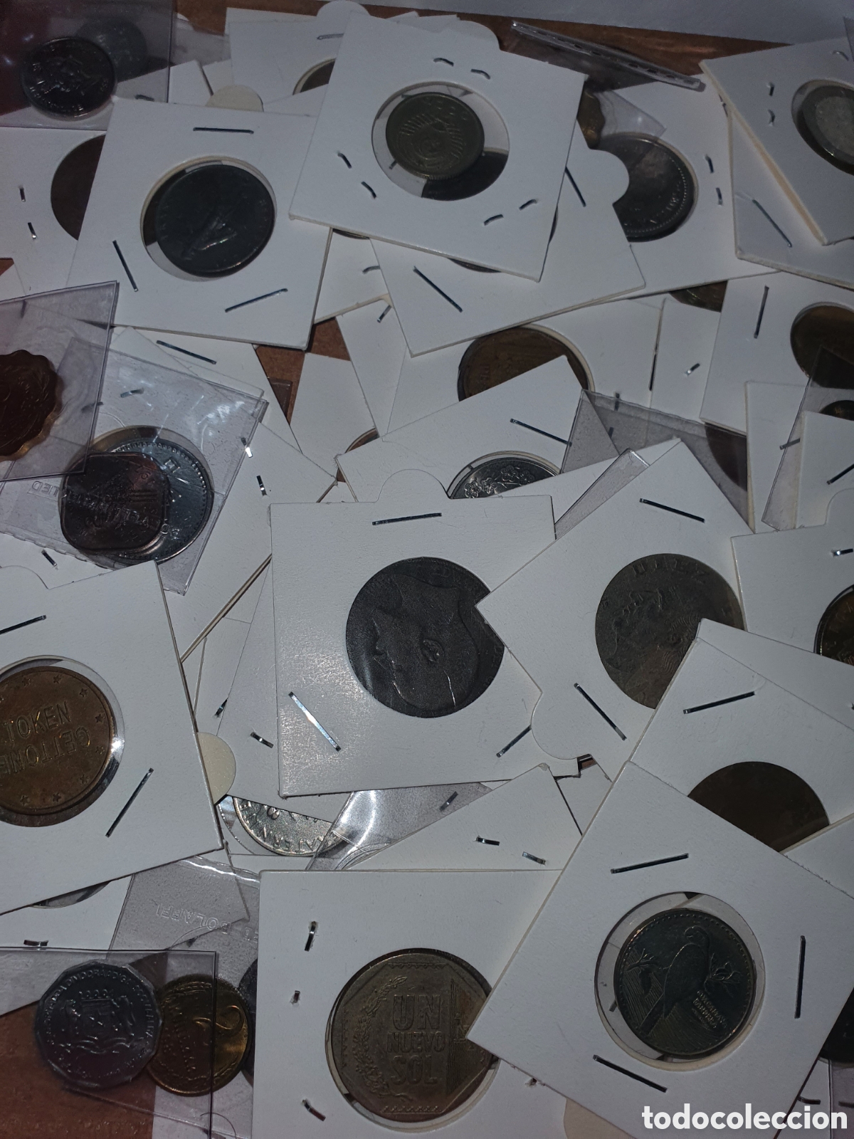 Monedas antiguas de Am&eacute;rica: Monedas internacionales varias - Foto 2