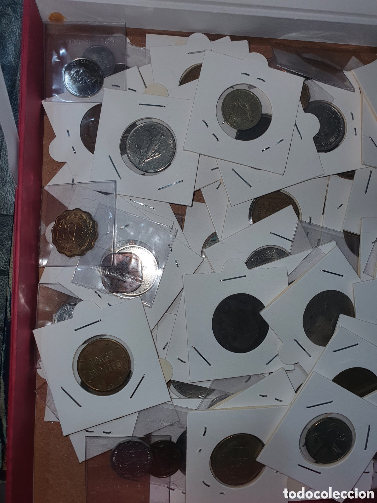 Monedas antiguas de Am&eacute;rica: Monedas internacionales varias - Foto 3