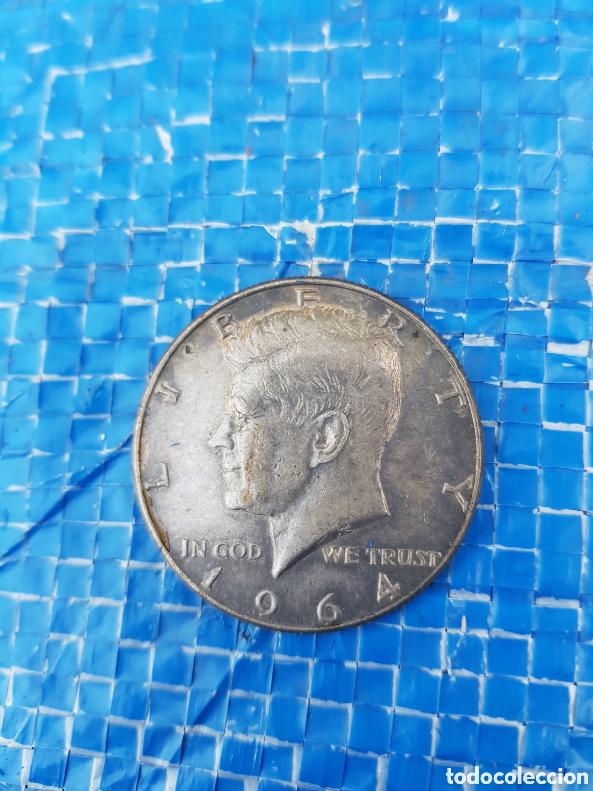Monedas antiguas de Am&eacute;rica: MONEDA DE 1 DOLAR 1964 - Foto 1