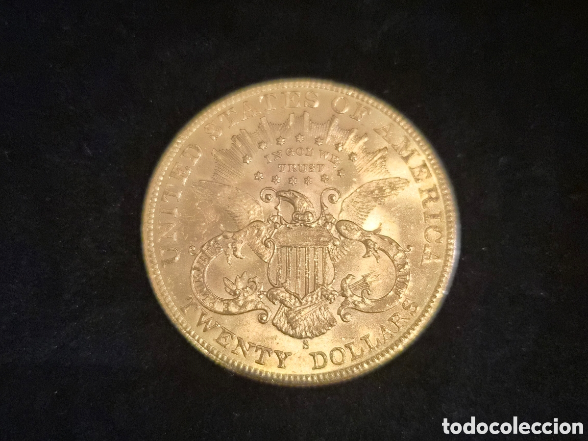 Monete antiche di America: Estados Unidos &ndash; Moneda de 20 D&oacute;lares 1903 de oro &ndash; Liberty Head &ndash; Ceca de San Francisco (S)