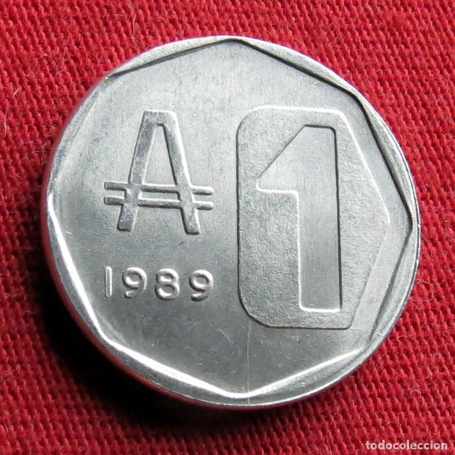 Monnaies anciennes d'Am&eacute;rique: Argentina 1 austral 1989