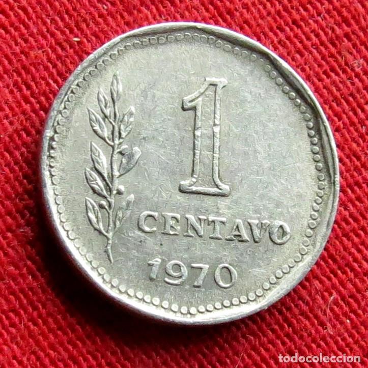 Alte M&uuml;nzen aus Amerika: Argentina 1 centavo 1970