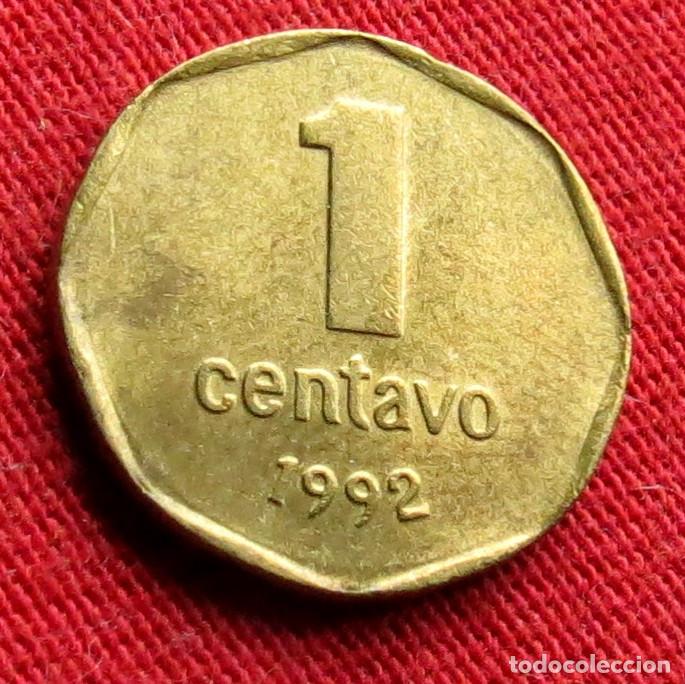 Monedas antiguas de Am&eacute;rica: Argentina 1 centavo 1992 - Foto 1