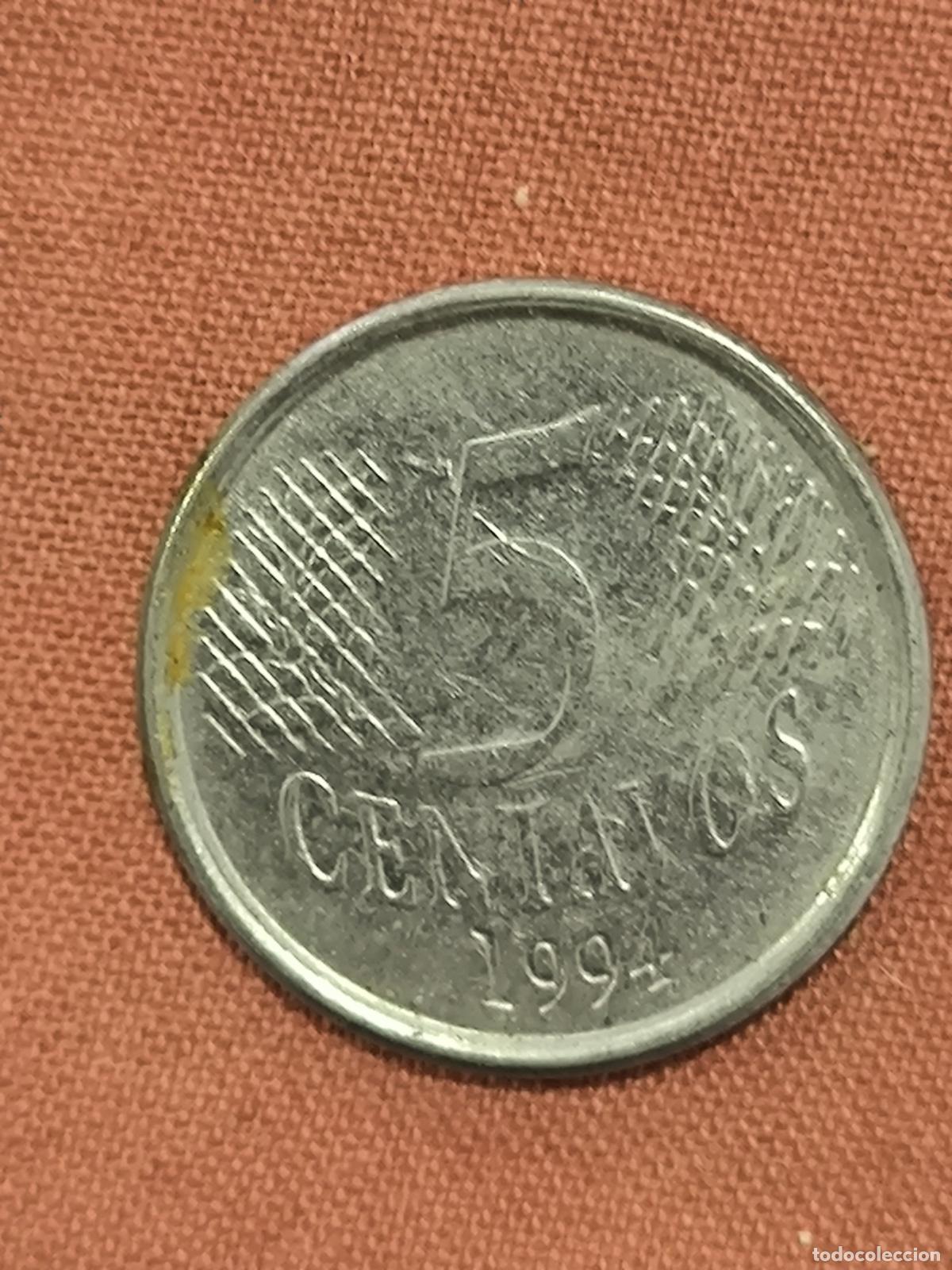 Monete antiche di America: Moneda Brasil Centavos Anverso y Reverso Coleccionismo Numism&aacute;tica
