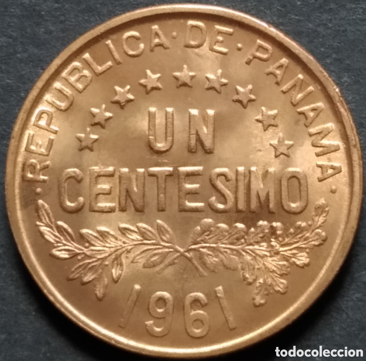 Monedas antiguas de Am&eacute;rica: MONEDA - PANAM&Aacute; 1 CENTESIMO 1961 - Foto 1