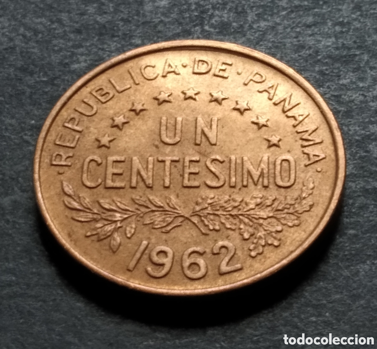 Monedas antiguas de Am&eacute;rica: MONEDA - PANAM&Aacute; 1 CENTESIMO 1962 - Foto 3