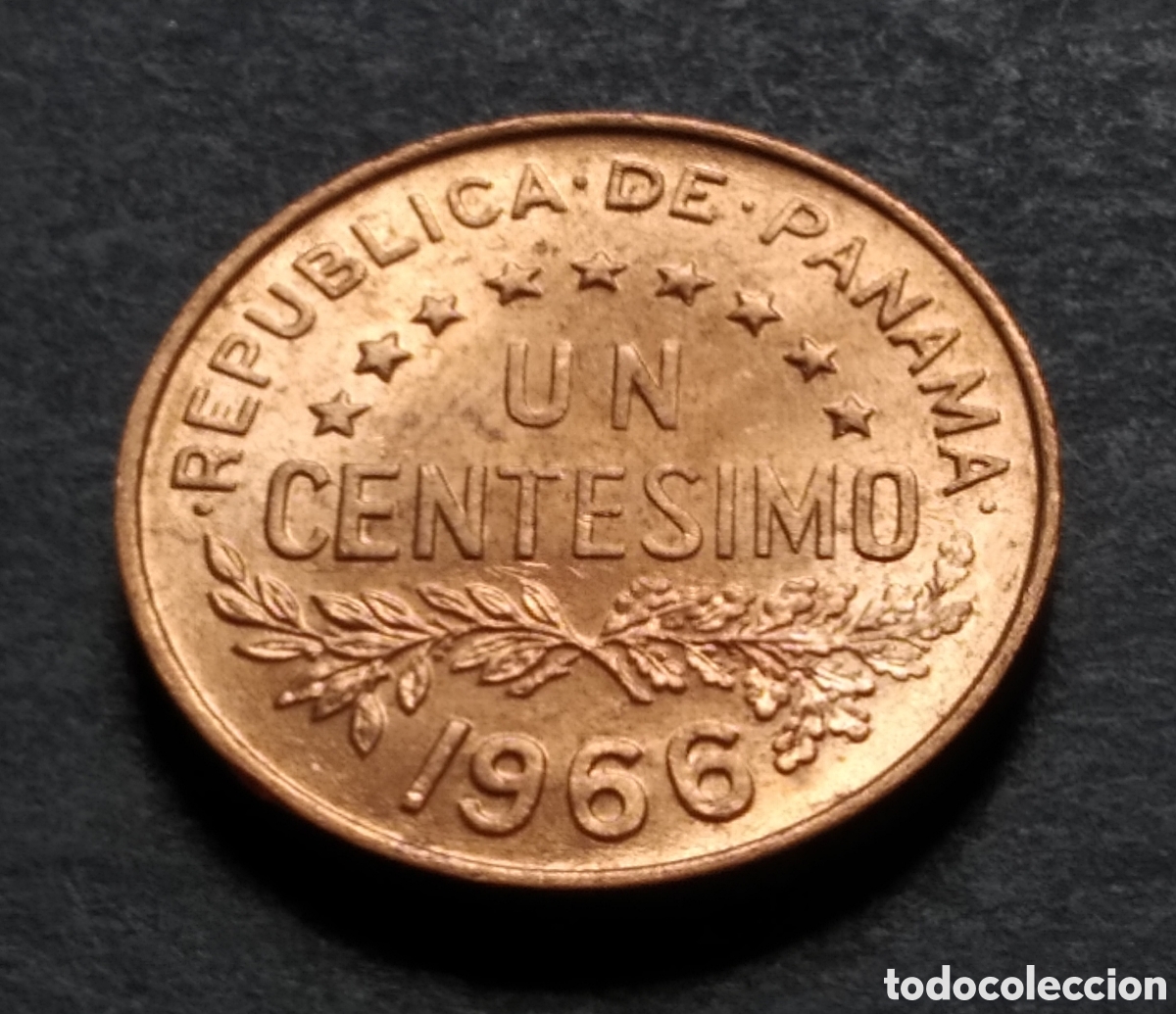 Monedas antiguas de Am&eacute;rica: MONEDA - PANAM&Aacute; 1 CENTESIMO 1966 - Foto 3