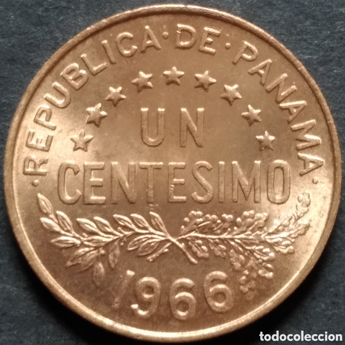 Monedas antiguas de Am&eacute;rica: MONEDA - PANAM&Aacute; 1 CENTESIMO 1966 - Foto 1