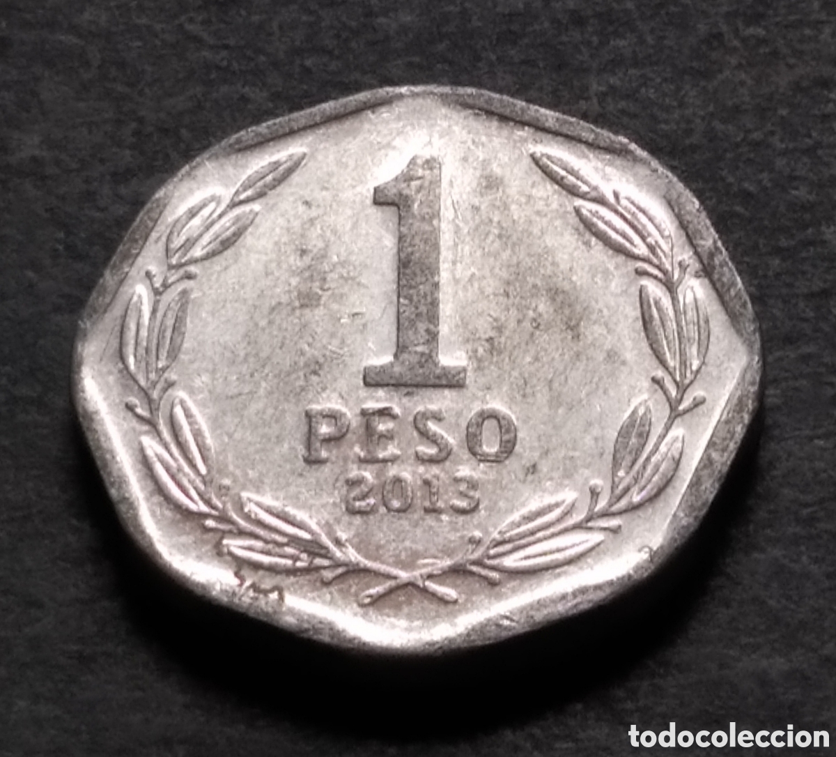 Monedas antiguas de Am&eacute;rica: MONEDA - CHILE 1 PESO 2013 - Foto 3