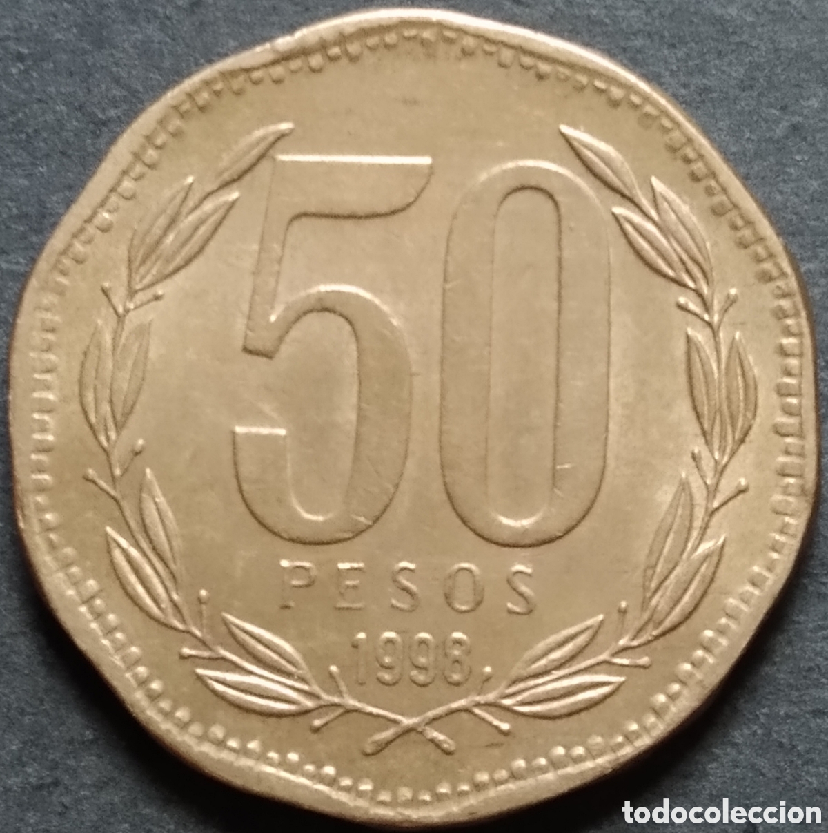 Monete antiche di America: MONEDA - CHILE 50 PESOS 1998