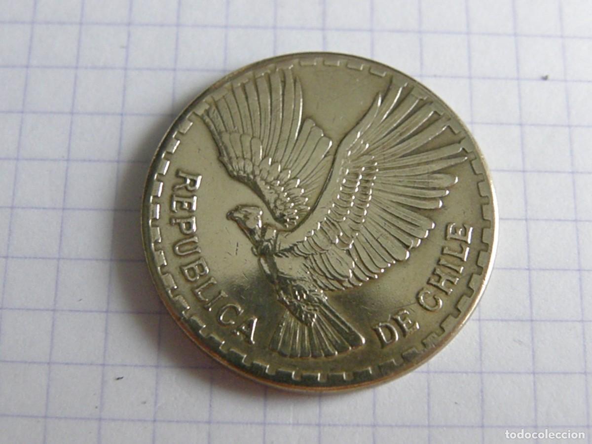 Alte M&uuml;nzen aus Amerika: 10 CENTESIMOS CHILE 1966 CONDOR ANDINO KM#191 BRONCE ALUMINIO