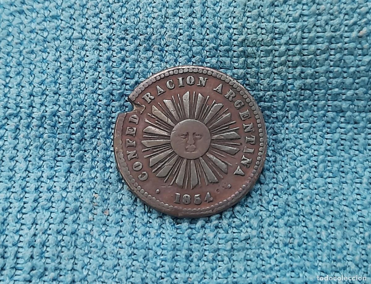Monedas antiguas de Am&eacute;rica: Argentina, 1 Centavo 1854 - Foto 2