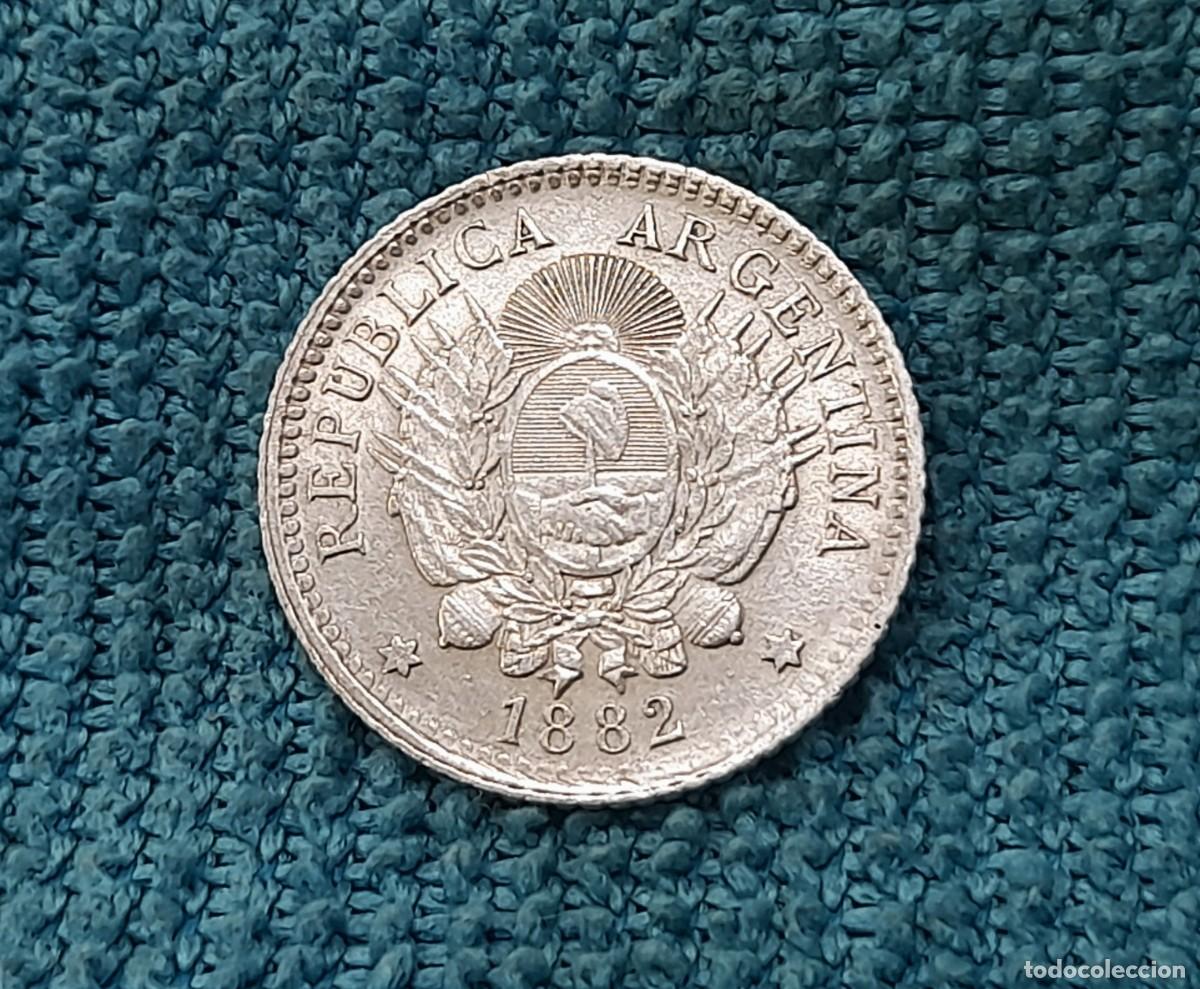 Monedas antiguas de Am&eacute;rica: Argentina, 10 Centavos 1882 - Foto 1