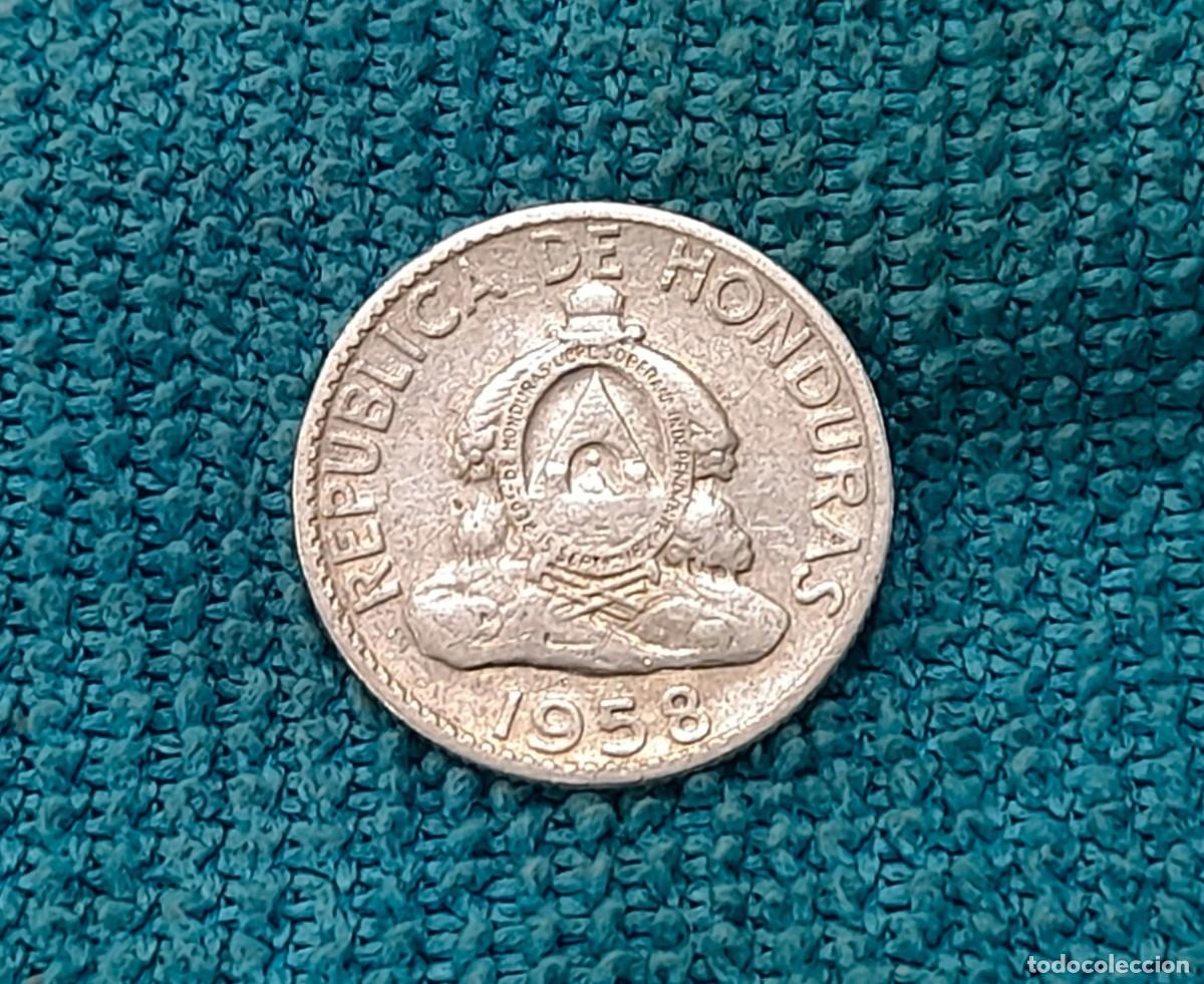 Old Coins of America: Honduras, 20 Centavos 1958