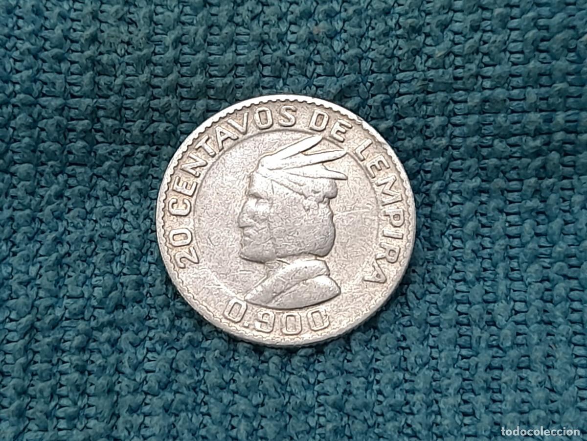 Monedas antiguas de Am&eacute;rica: Honduras, 20 Centavos 1958 - Foto 2