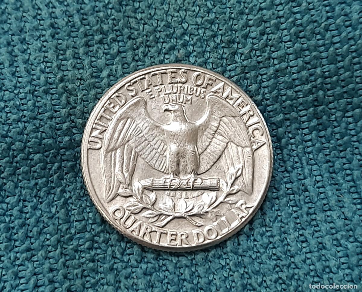 Old Coins of America: Estados Unidos, Quarter Dollar 1964
