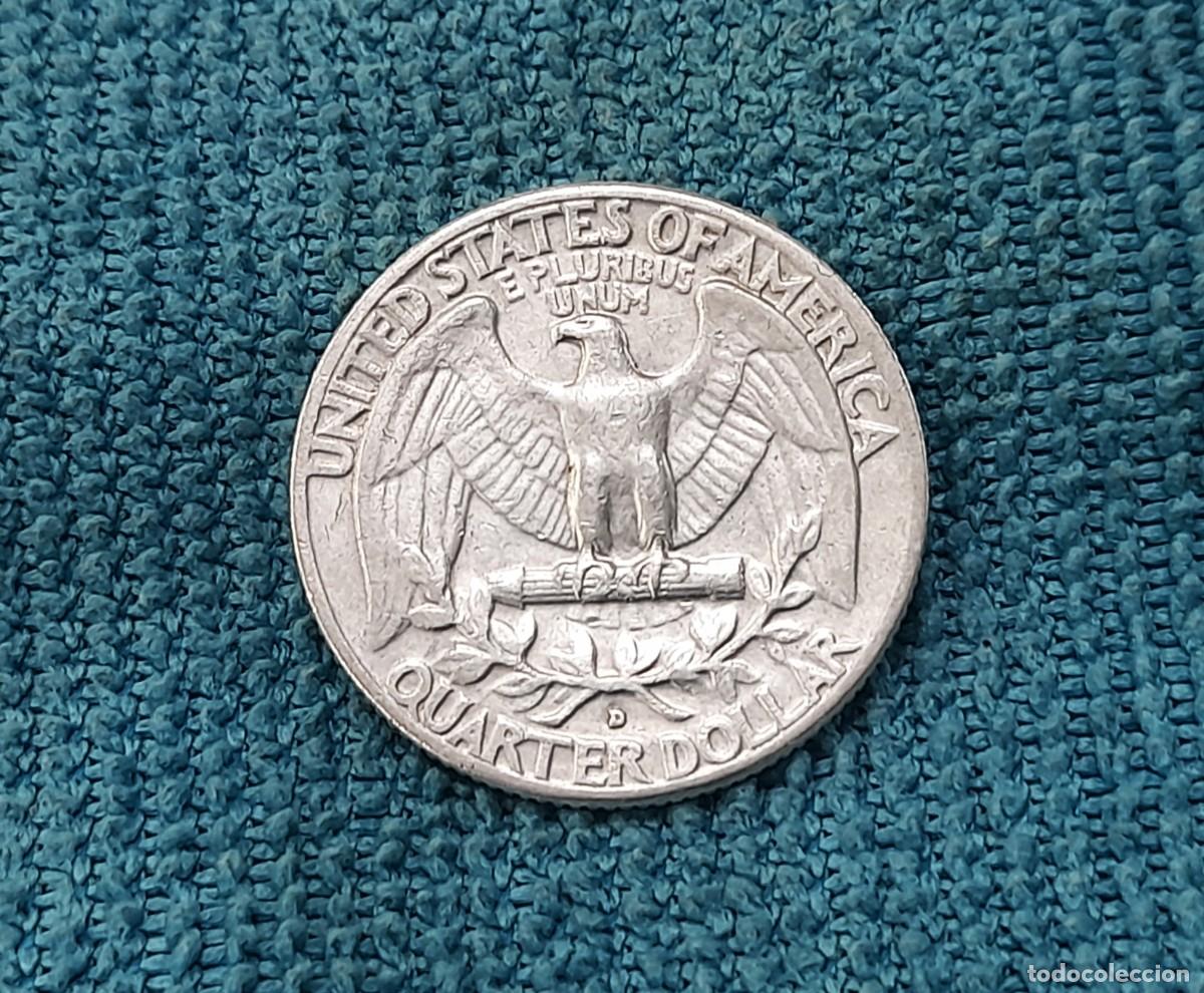 Old Coins of America: Estados Unidos, Quarter Dollar 1961 D