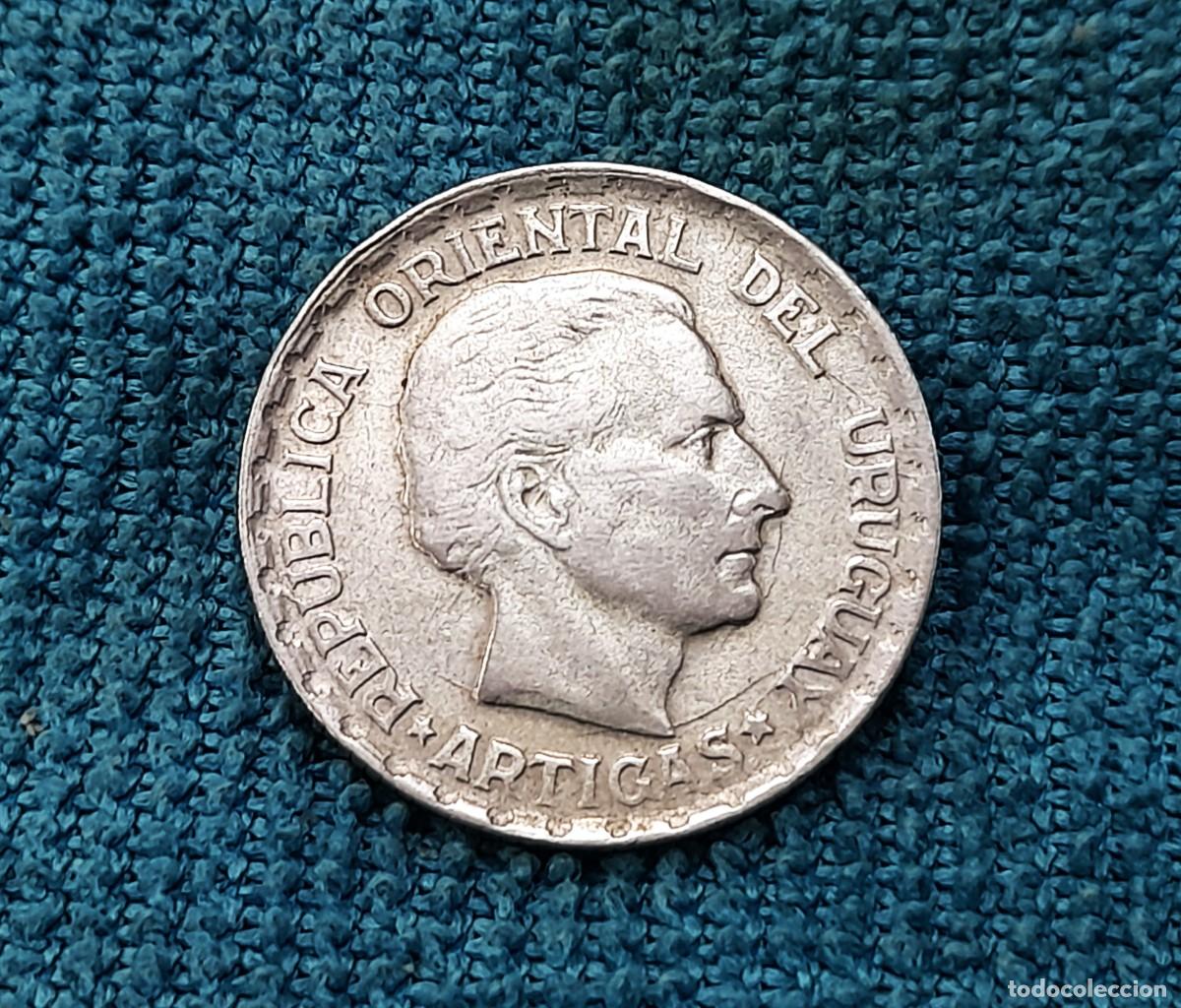 Monedas antiguas de Am&eacute;rica: Uruguay, 50 Centesimos 1943 - Foto 2